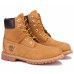Женские ботинки Timberland 6-Inch Classic Nubuck Waterproof Yellow (Термо) 10061-003