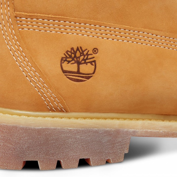 Чоловічі черевики Timberland 6-Inch Classic Nubuck Waterproof Yellow (Термо) 10061-004