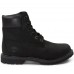 Женские ботинки Timberland 6-Inch Classic Premium Nubuck Waterproof Black (Мех) 10061-006