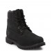 Женские ботинки Timberland 6-Inch Classic Premium Nubuck Waterproof Black (Мех) 10061-006