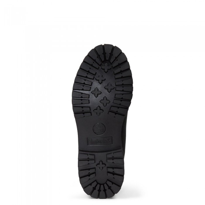Женские ботинки Timberland 6-Inch Classic Premium Nubuck Waterproof Black (Мех) 10061-006
