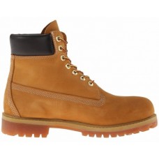 Мужские ботинки Timberland 6-Inch Classic Premium Nubuck Waterproof Yellow (Мех) 10061-007