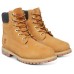 Женские ботинки Timberland 6-Inch Classic Premium Nubuck Waterproof Yellow (Мех) 10061-008