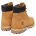 Женские ботинки Timberland 6-Inch Classic Premium Nubuck Waterproof Yellow (Мех) 10061-008