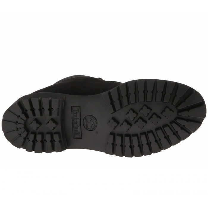 Мужские ботинки Timberland 6-Inch Premium Nubuck Waterproof Black (Термо) 10061-009