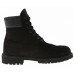 Мужские ботинки Timberland 6-Inch Premium Nubuck Waterproof Black (Термо) 10061-009