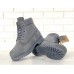 Мужские ботинки Timberland 6-Inch Classic Premium Nubuck Waterproof Gray (Мех) 10061-015