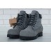 Мужские ботинки Timberland 6-Inch Classic Premium Nubuck Waterproof Gray (Мех) 10061-016
