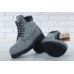 Мужские ботинки Timberland 6-Inch Classic Premium Nubuck Waterproof Gray (Мех) 10061-016
