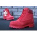 Жіночі черевики Timberland 6-Inch Classic Premium Nubuck Waterproof Red (Хутро) 10061-022