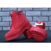 Жіночі черевики Timberland 6-Inch Classic Premium Nubuck Waterproof Red (Хутро) 10061-022