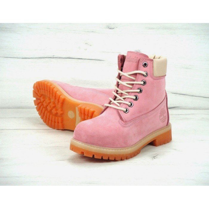 Женские ботинки Timberland 6-Inch Premium Nubuck Waterproof (Мех) 10061-026