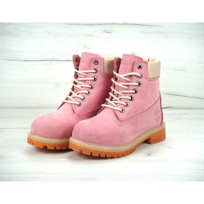 Женские ботинки Timberland 6-Inch Premium Nubuck Waterproof (Мех) 10061-026