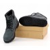 Мужские ботинки Timberland 6-Inch Classic Nubuck Waterproof Gray (Мех) 10061-038